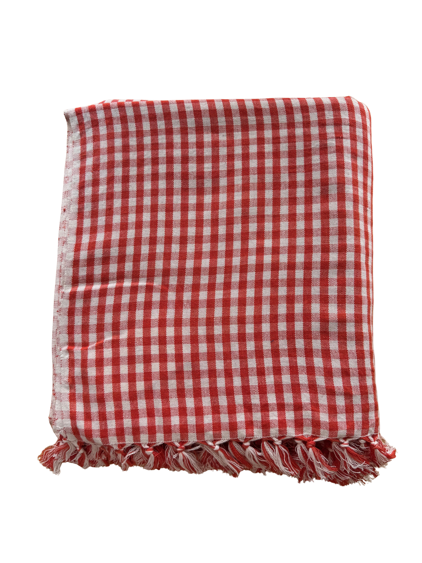 Red Gingham Tablecloth