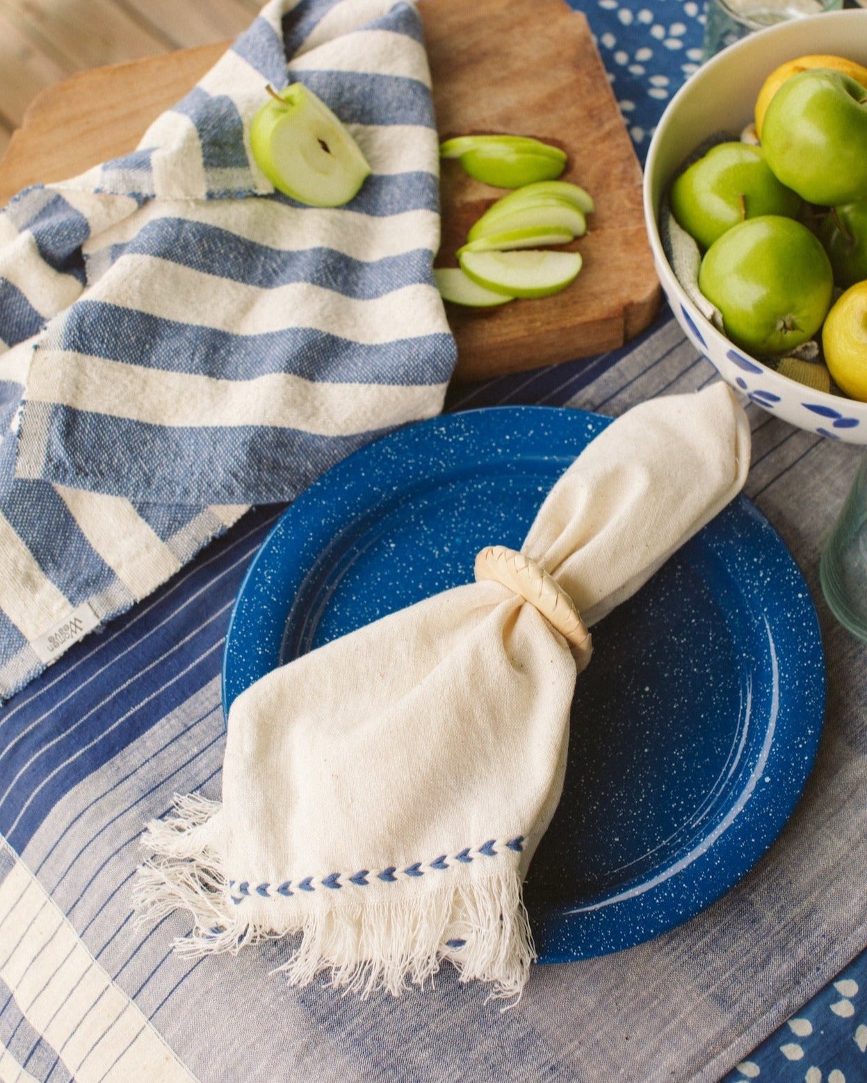 Chambray Braid Detail Napkin