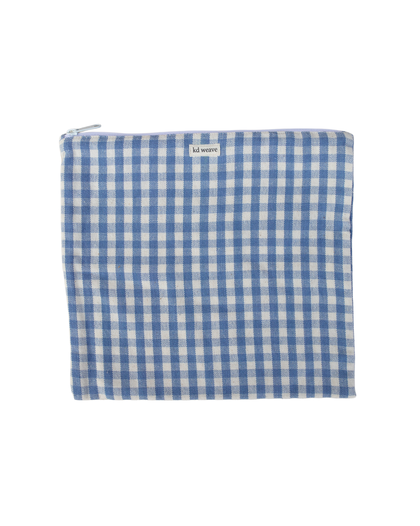 Chambray Gingham Pouch