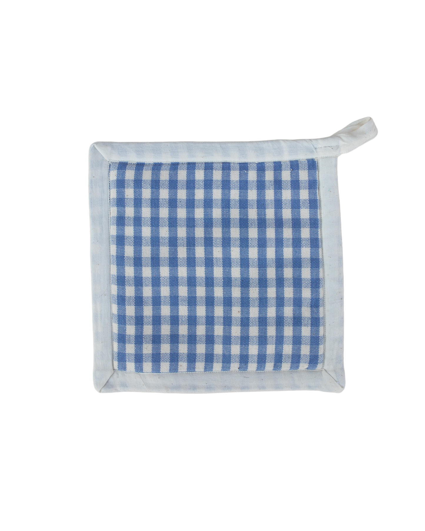 Chambray Gingham Pot Holder