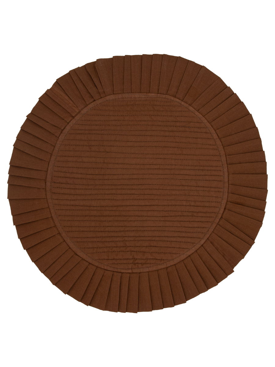 Chocolate Circle Placemat