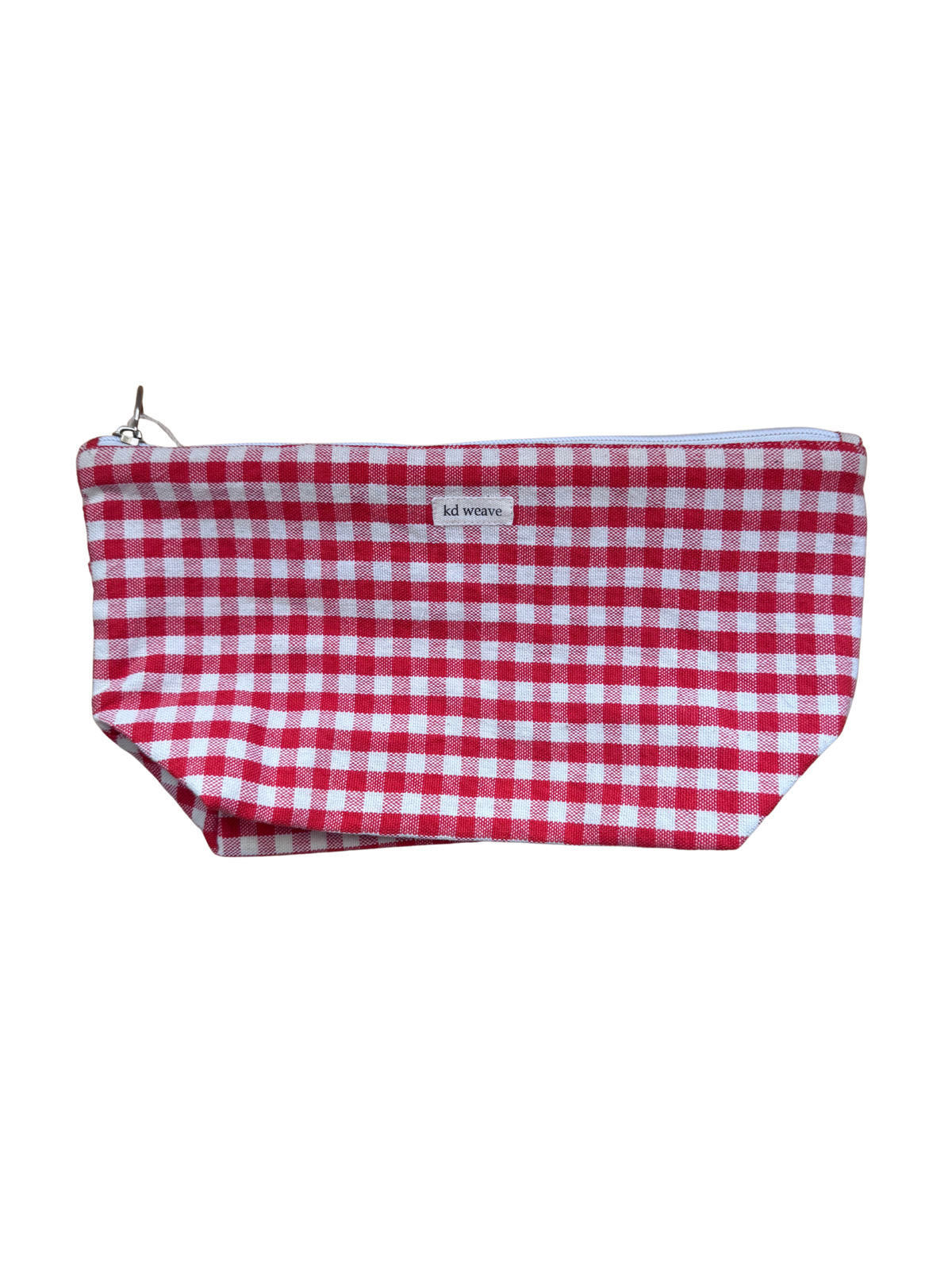 Red Gingham Pouch