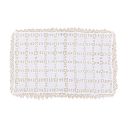 White Lace Placemat