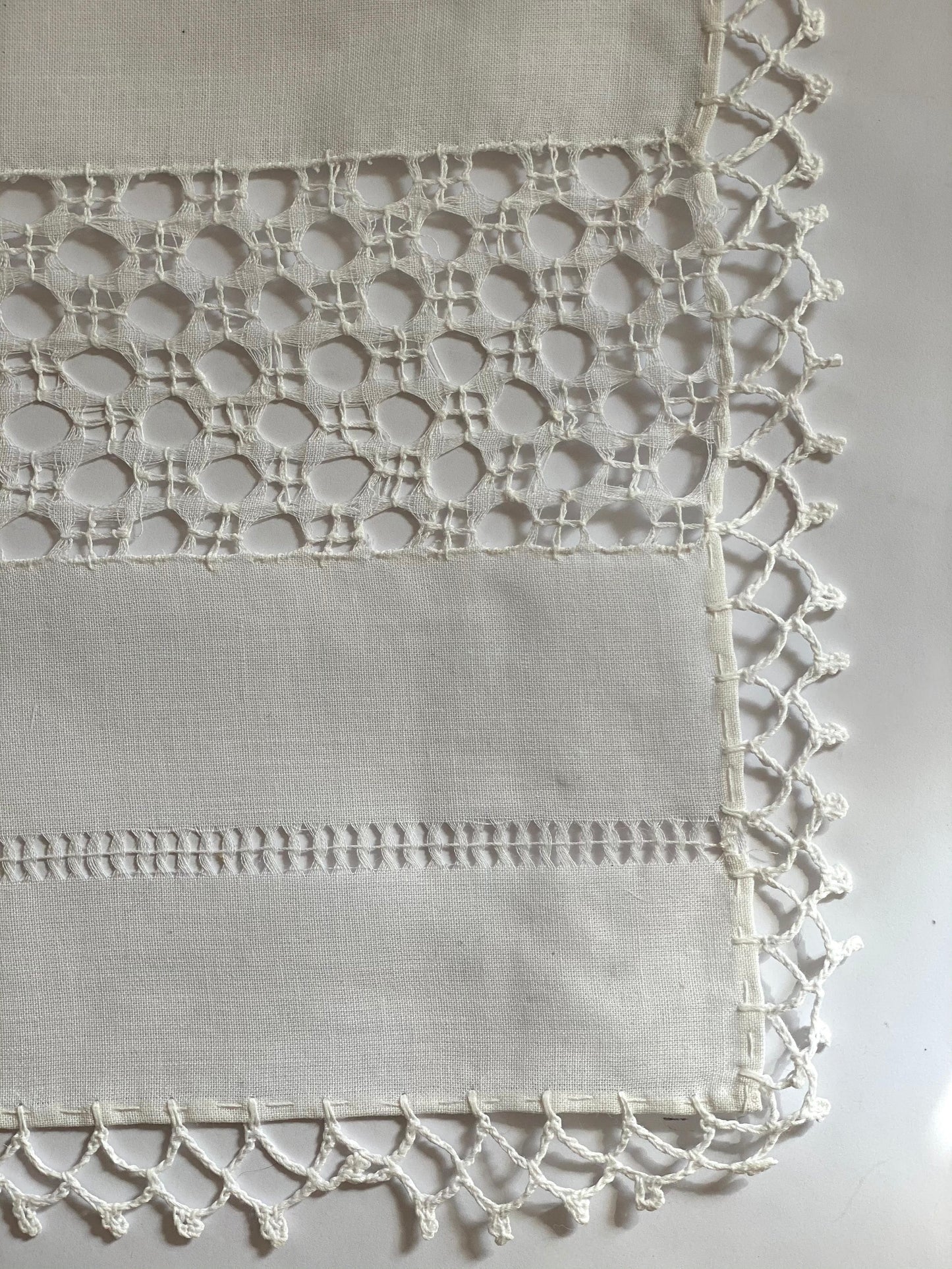 White Lace Placemat