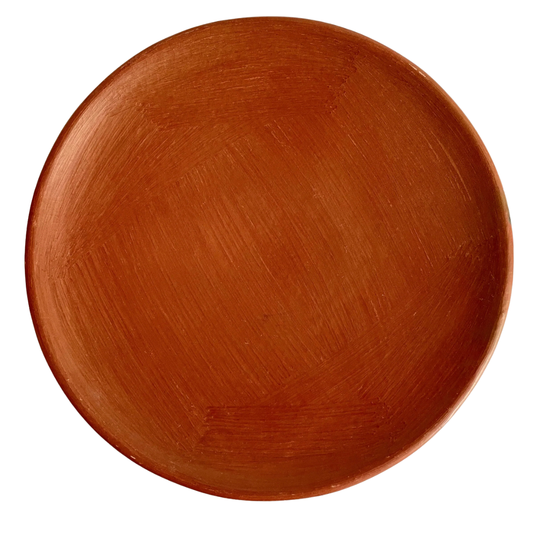 Red Clay 11 Inch Dinner Plate