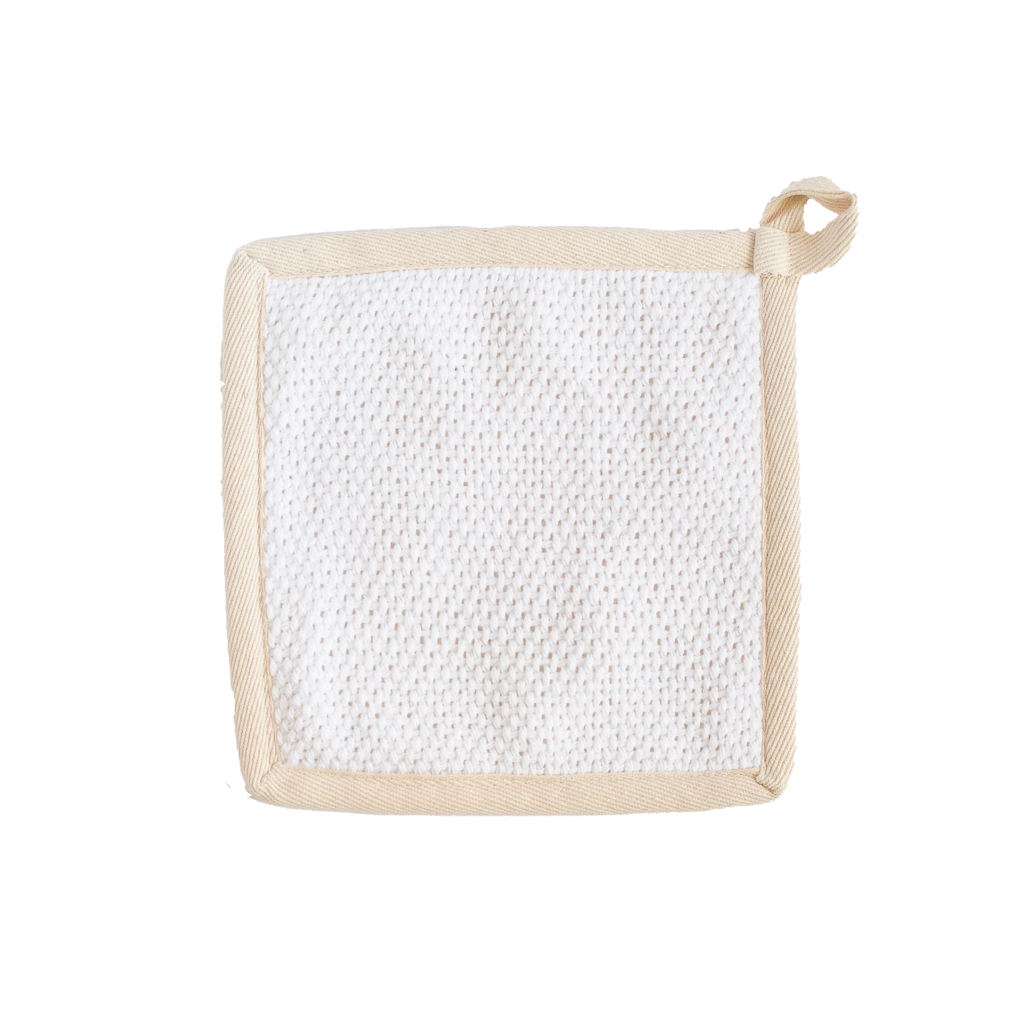 White pot holder