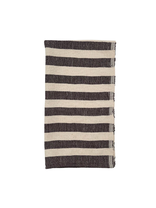 Chocolate Stripe Hand Towel