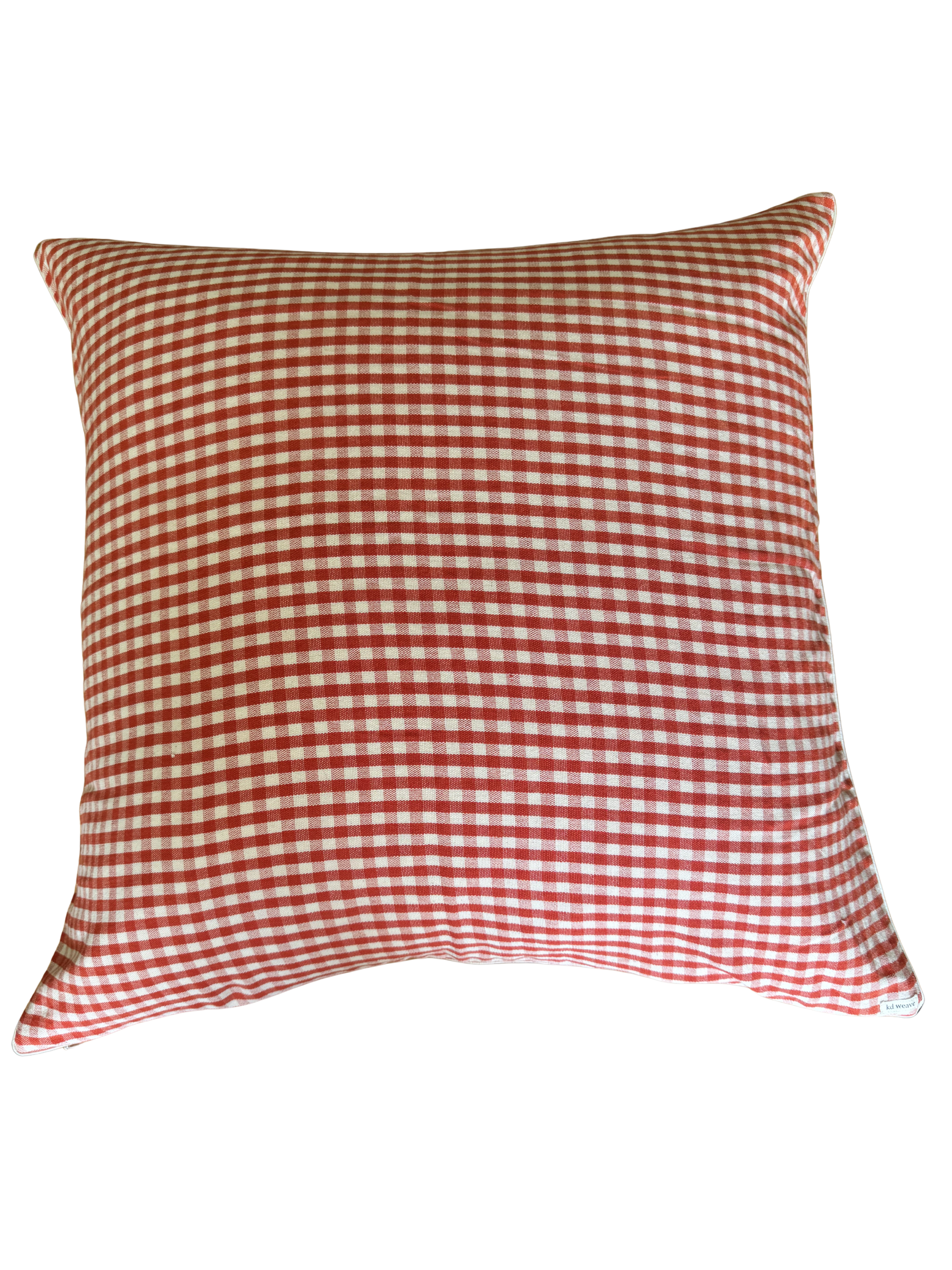 KD weave Gingham Pillow Cover - Thumbnail 2
