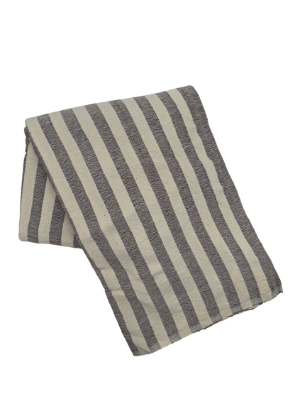 Chocolate Stripe Tablecloth