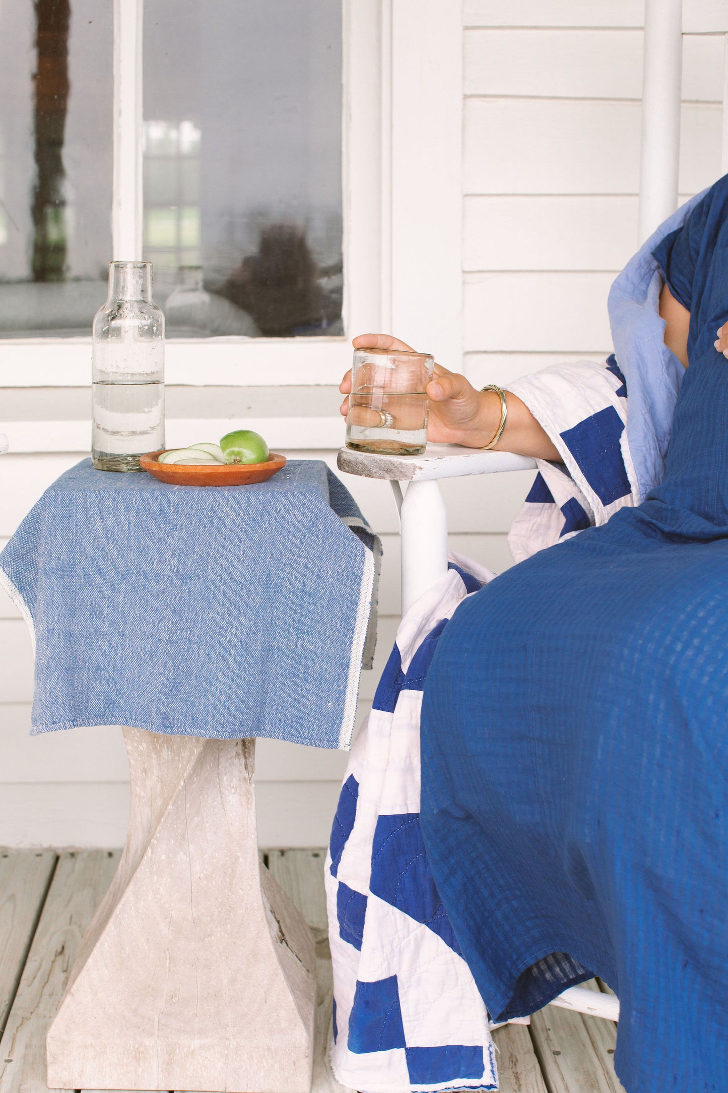 Chambray Hand Towel