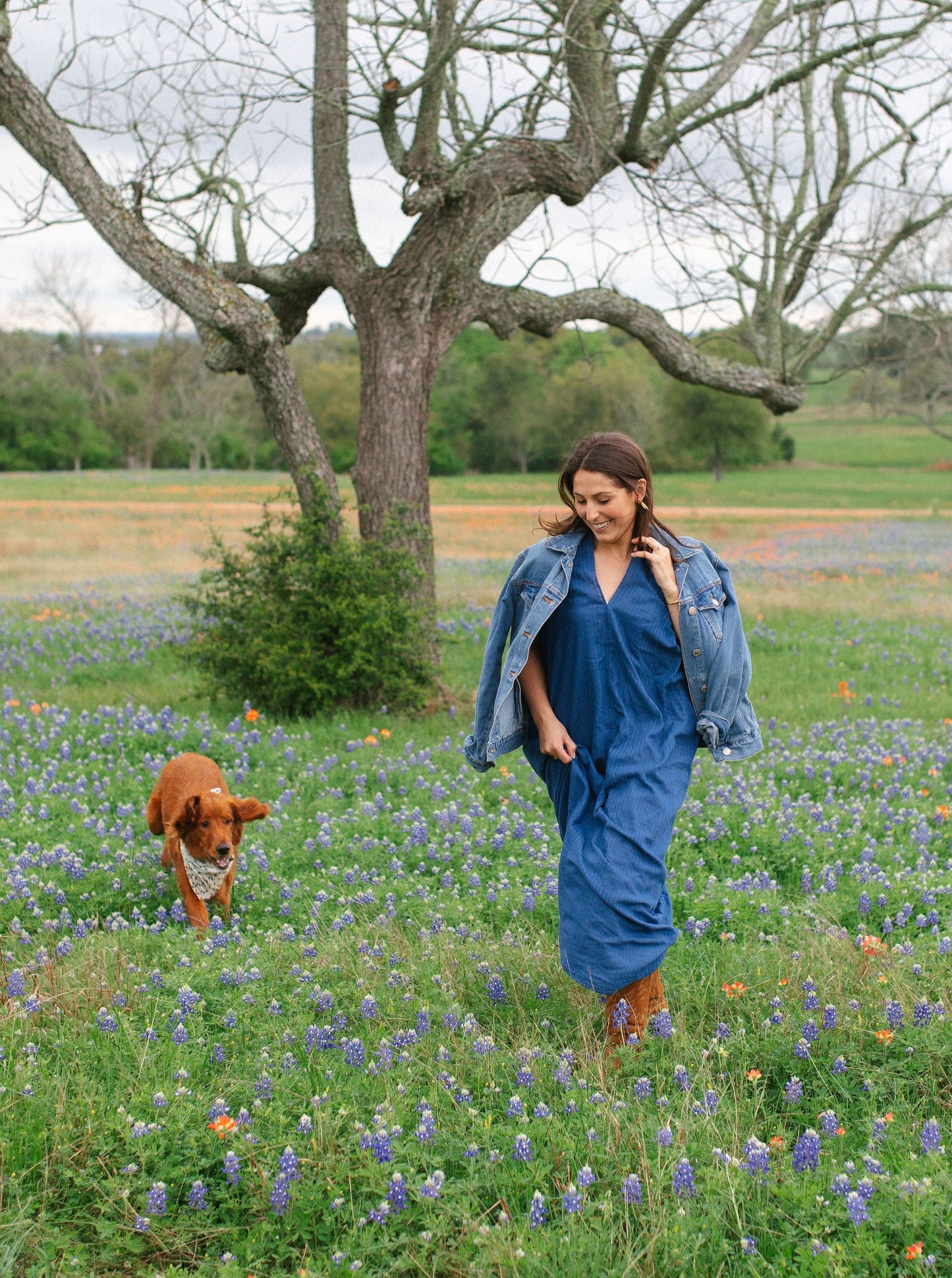 Indigo Hand Woven Boxweave Longtan