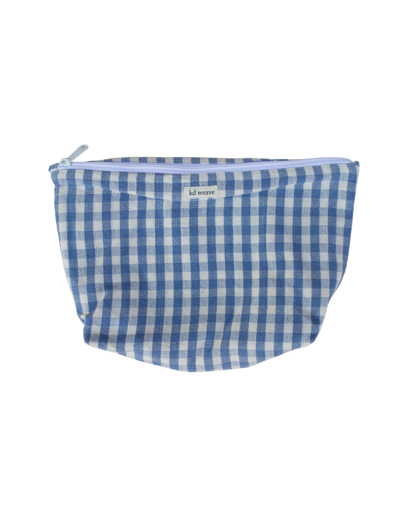 Chambray Gingham Pouch