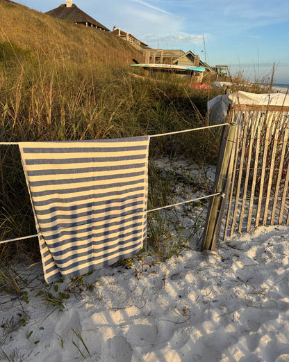 Chambray Stripe Towel