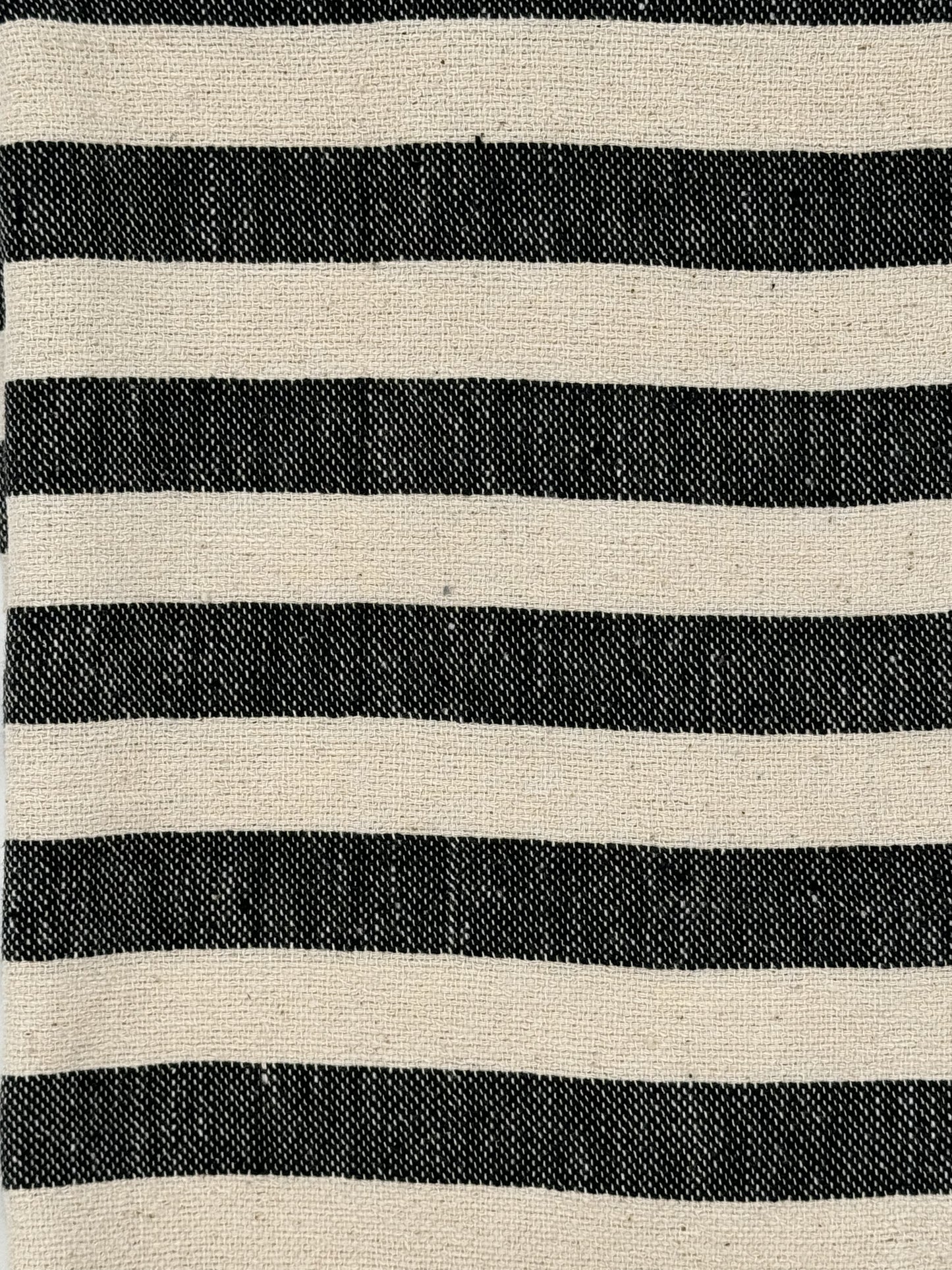 Black Stripe Hand Towel