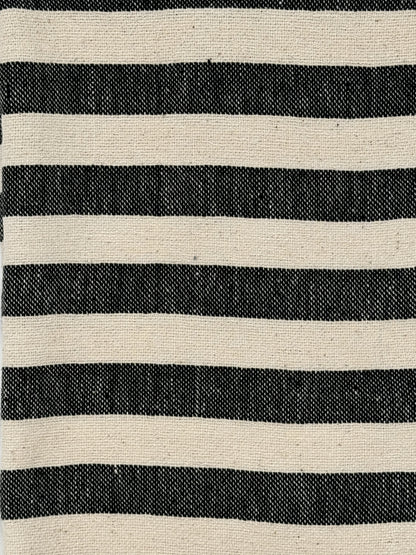 Black Stripe Hand Towel