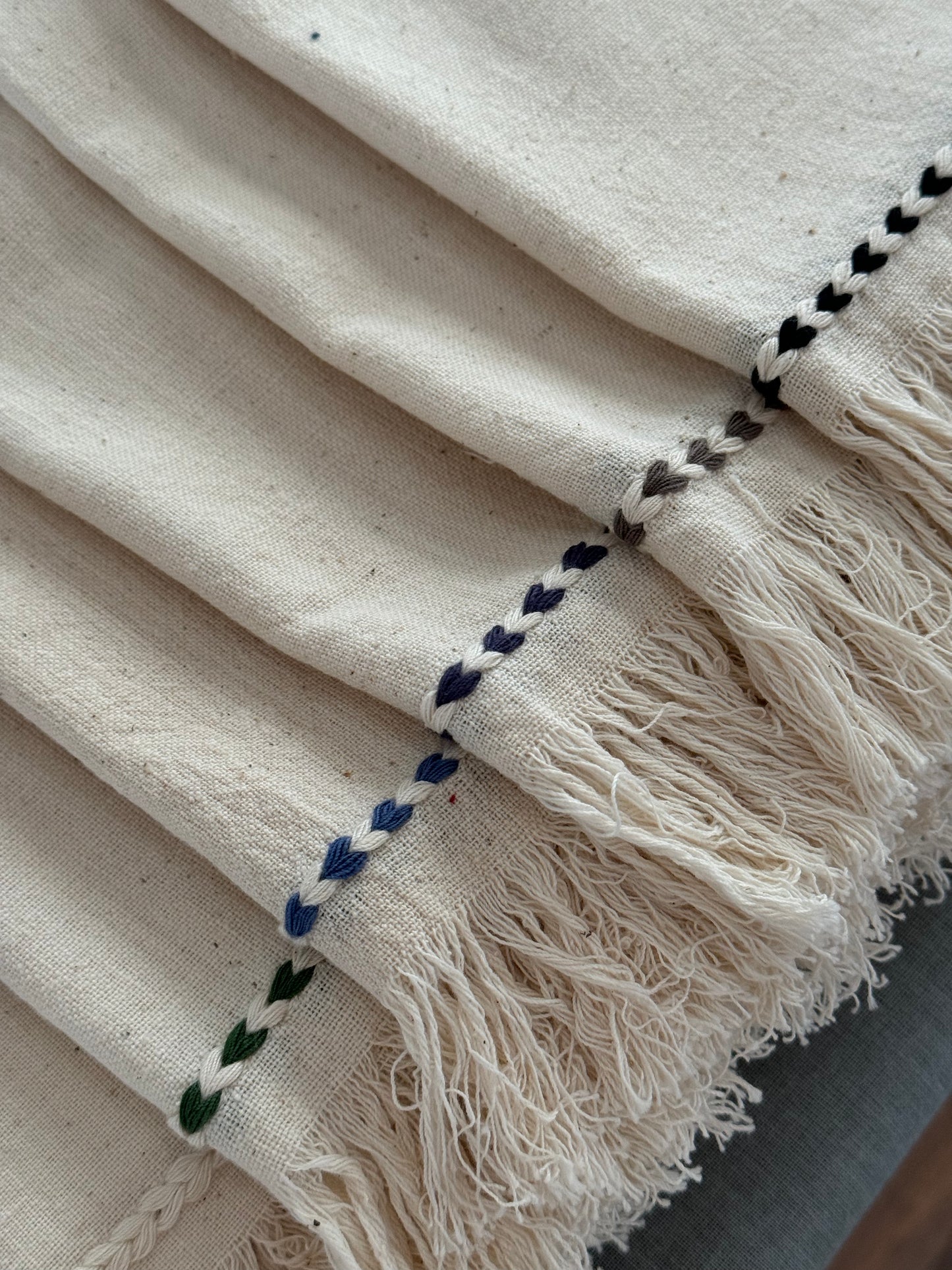 Indigo Braid Detail Napkin