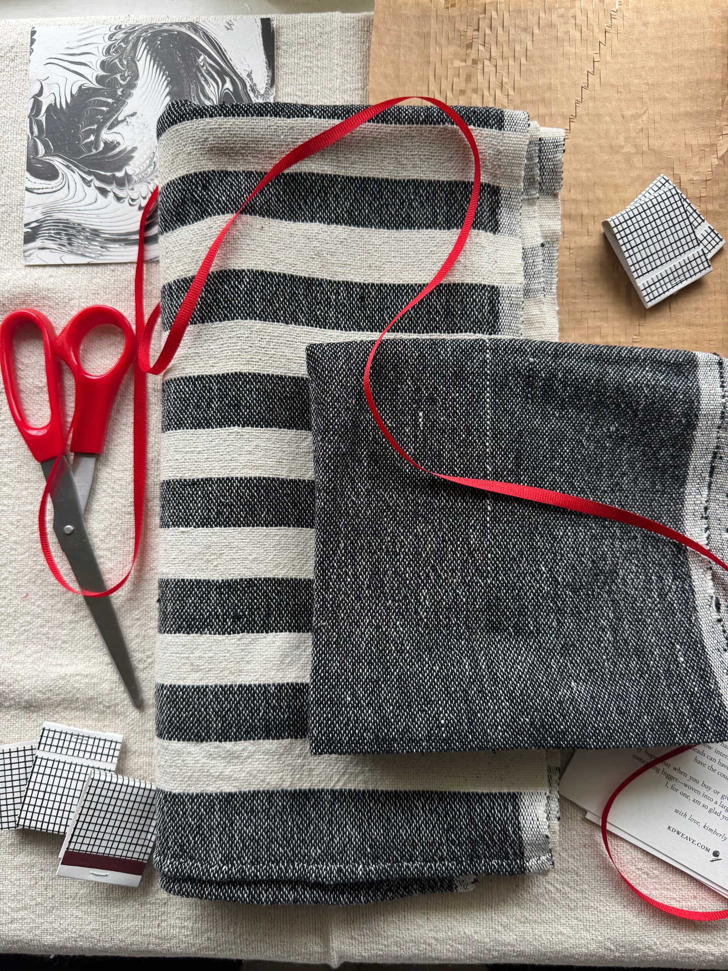 The Throw & Towel Set — Black
