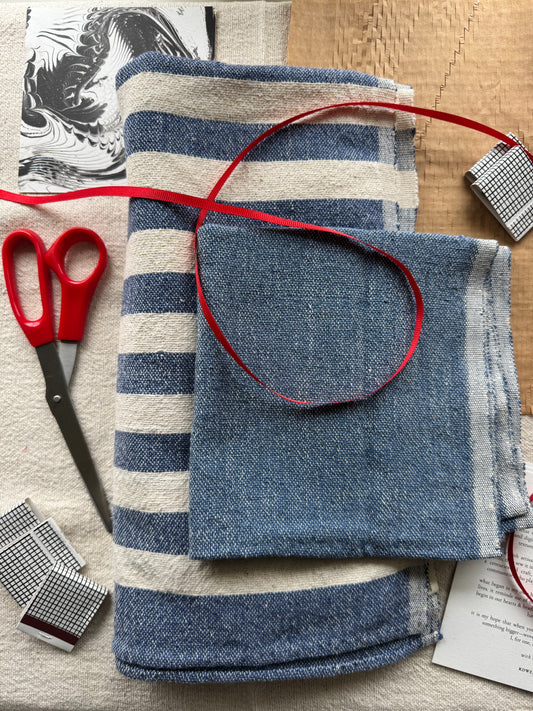 The Throw & Towel Set — Chambray