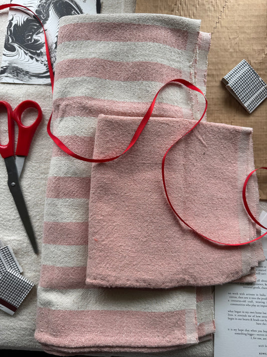 The Throw & Towel Set — Blush