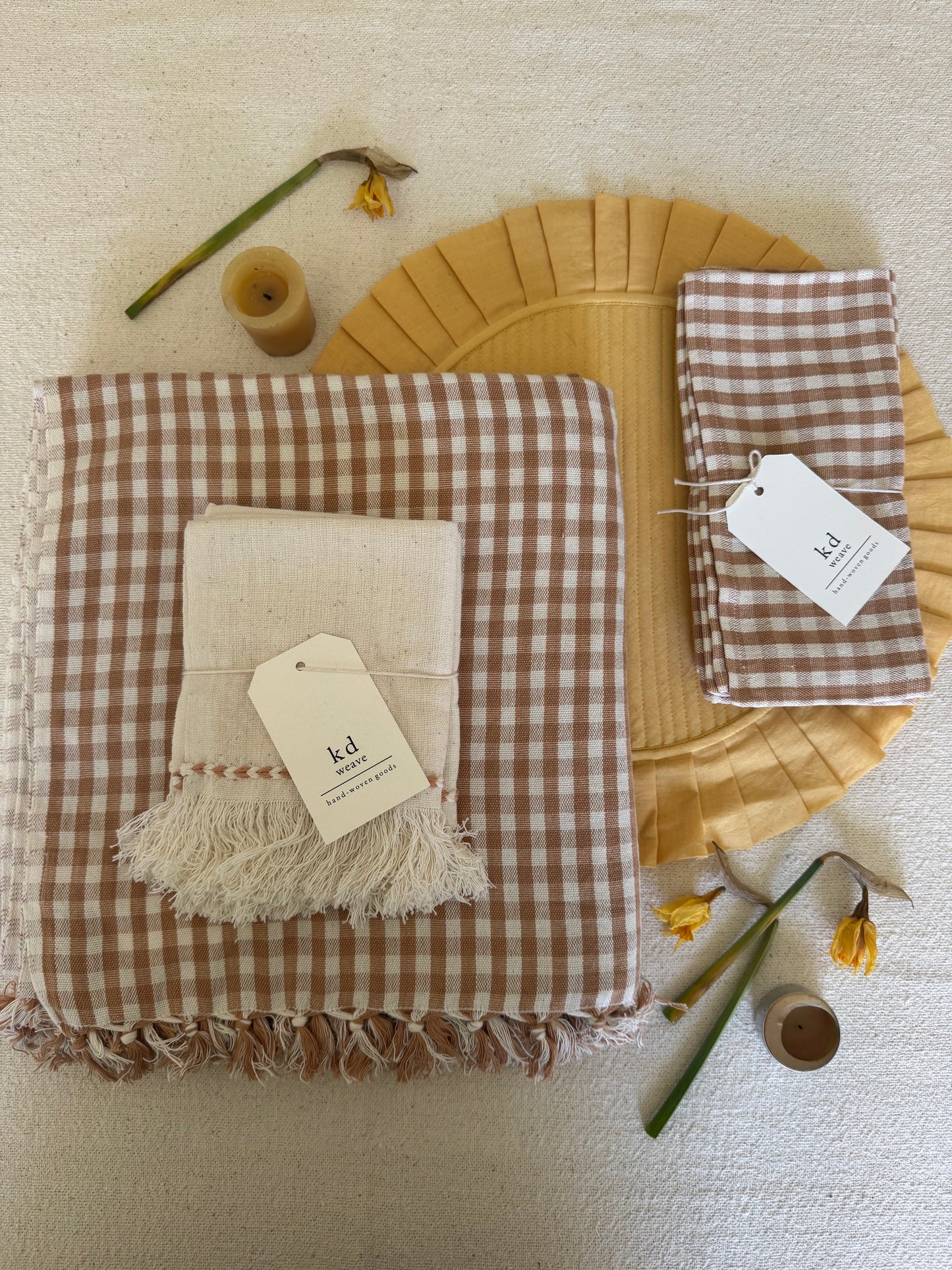 The Tan Everyday Table — Seats 6