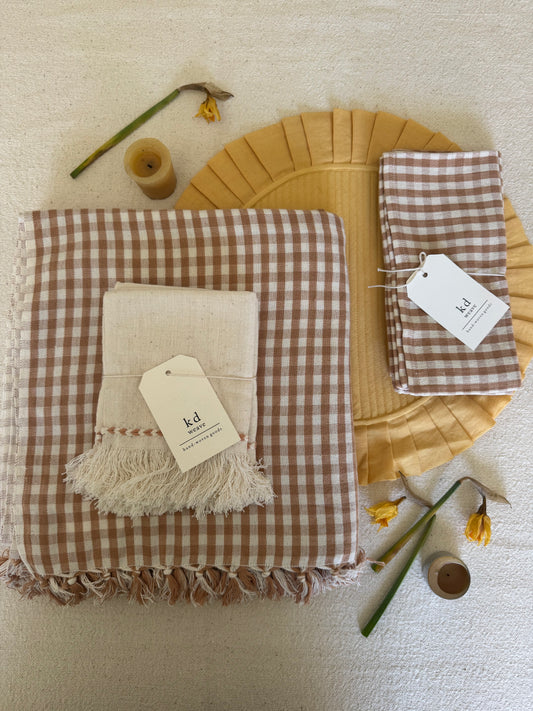 The Tan Everyday Table — Seats 6
