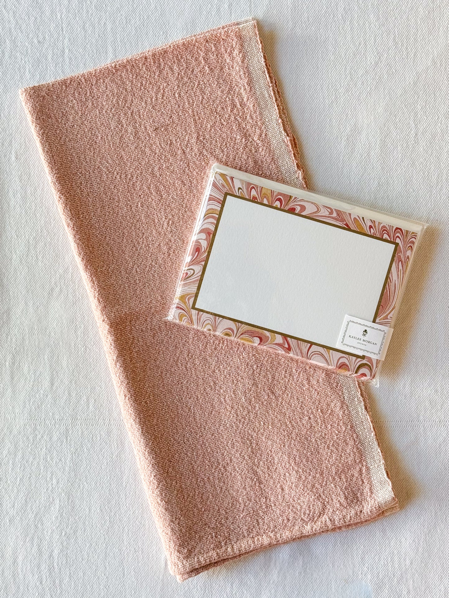 marble gift set: blush