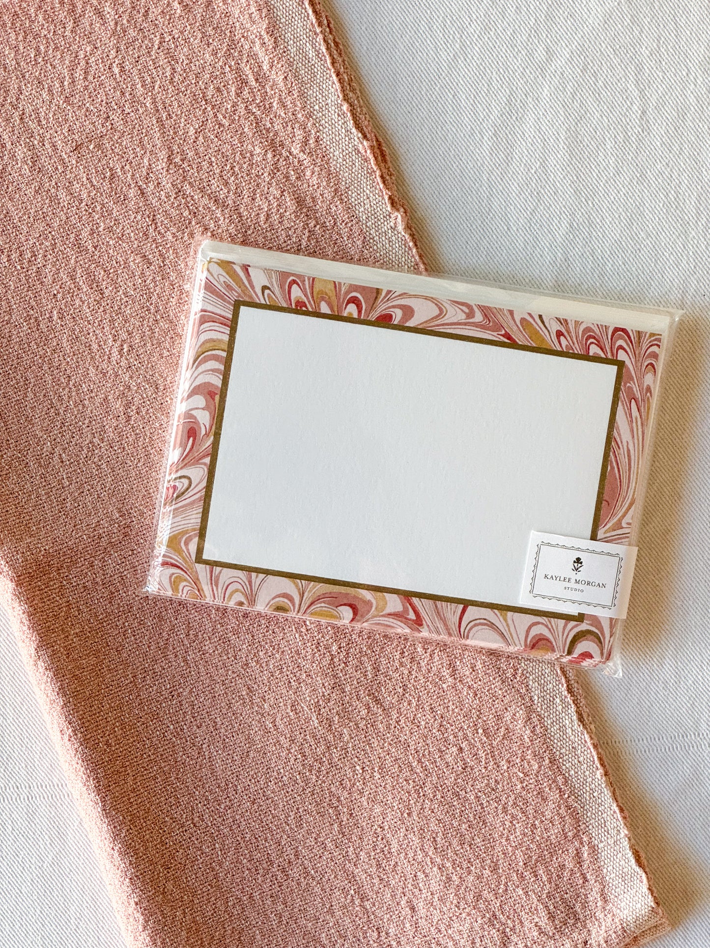 marble gift set: blush