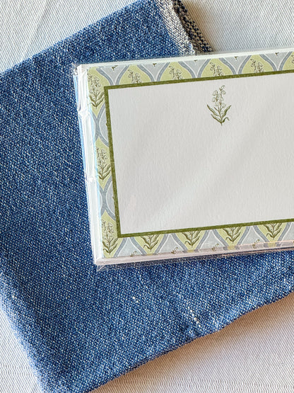 lily of the valley gift set: chambray