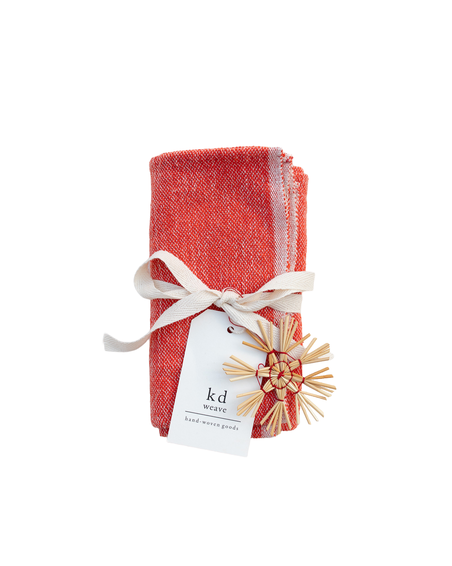 Red Hand Towel & Ornament Gift Set