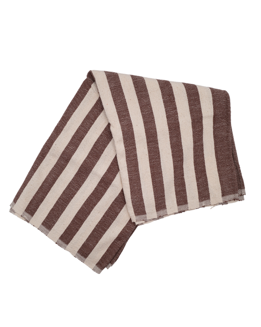 Chocolate Stripe Towel