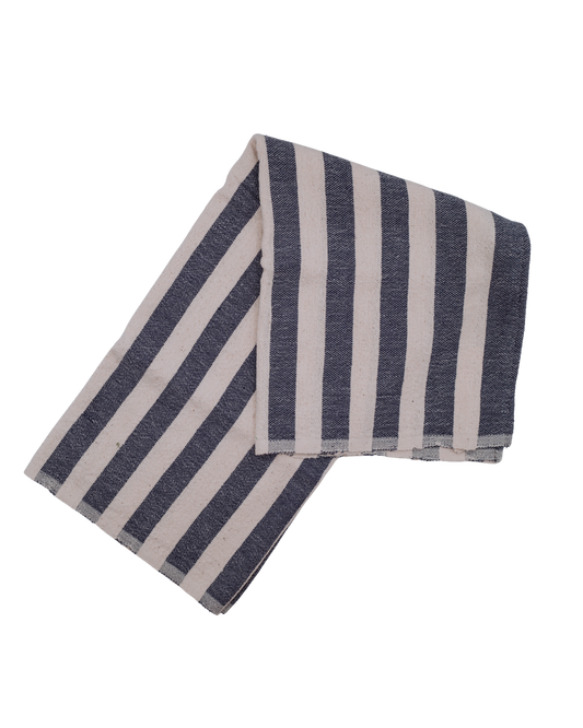 Indigo Stripe Towel