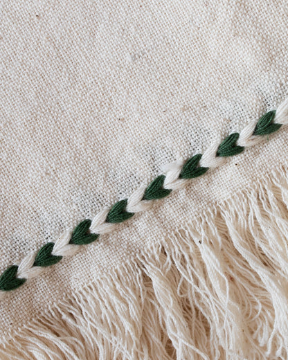 Olive Braid Detail Napkin