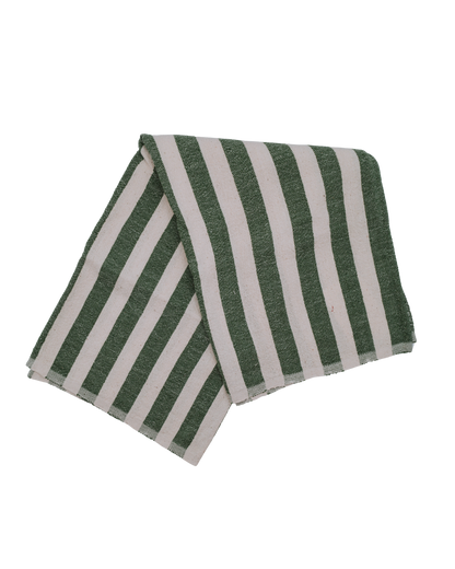 The Throw & Towel Set — Olive