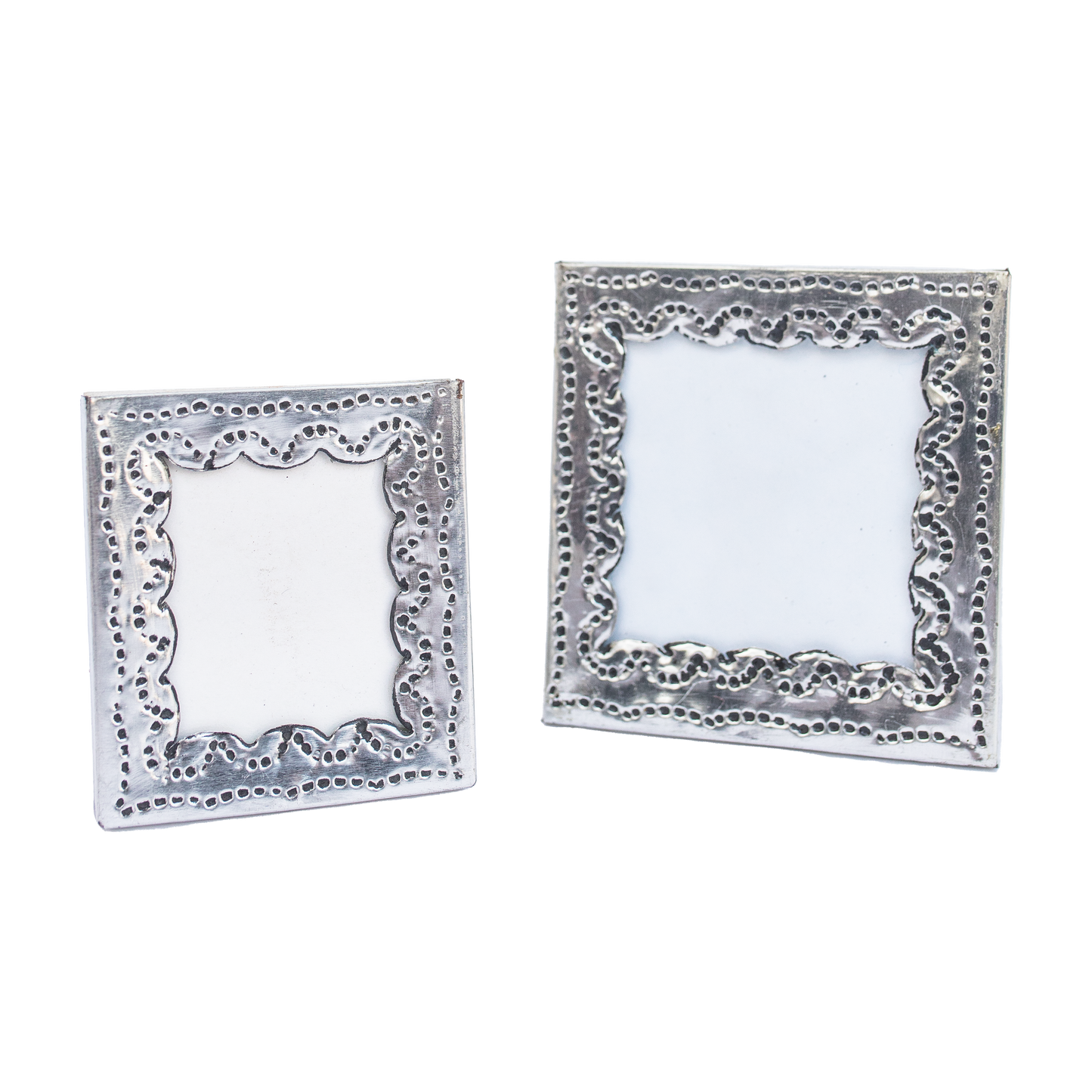 Small Silver Rectangle Frame